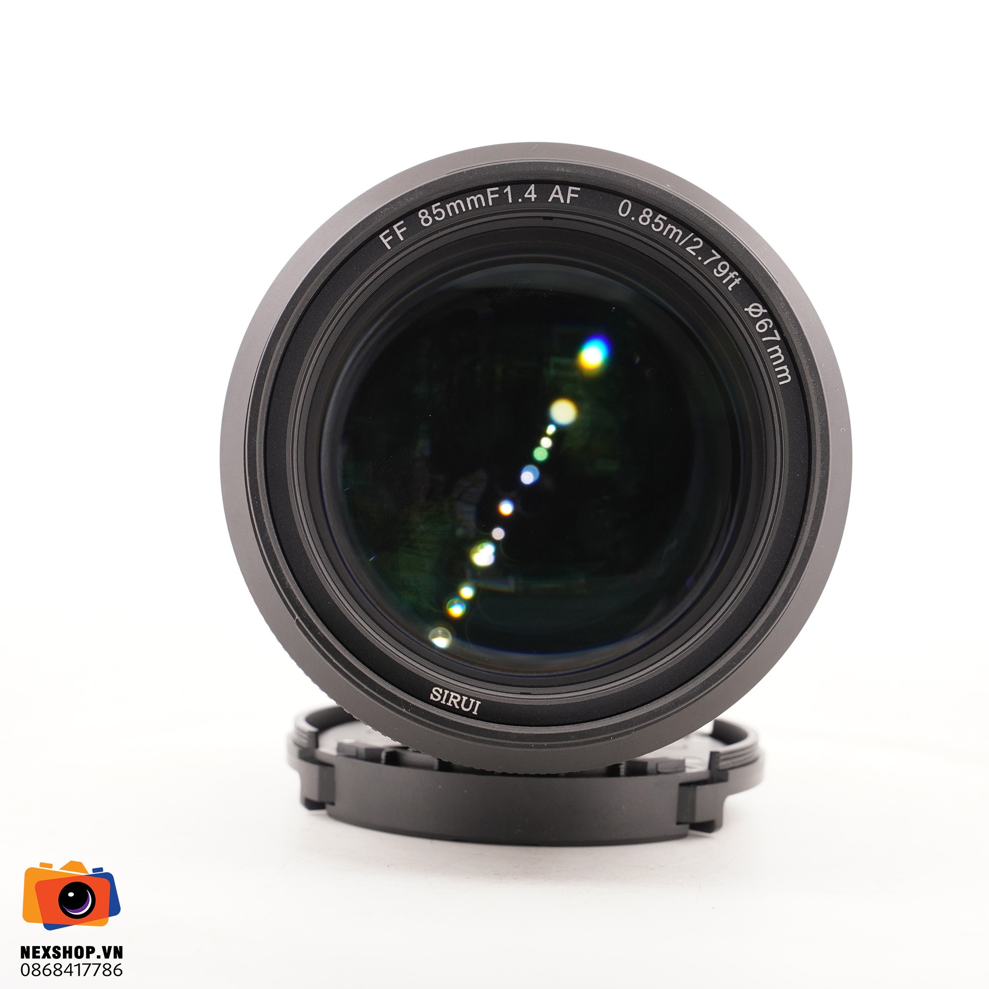 Ống kính Sirui Aurora 85mm f/1.4 Fujifilm XF | Dàng Demo | Chính hãng