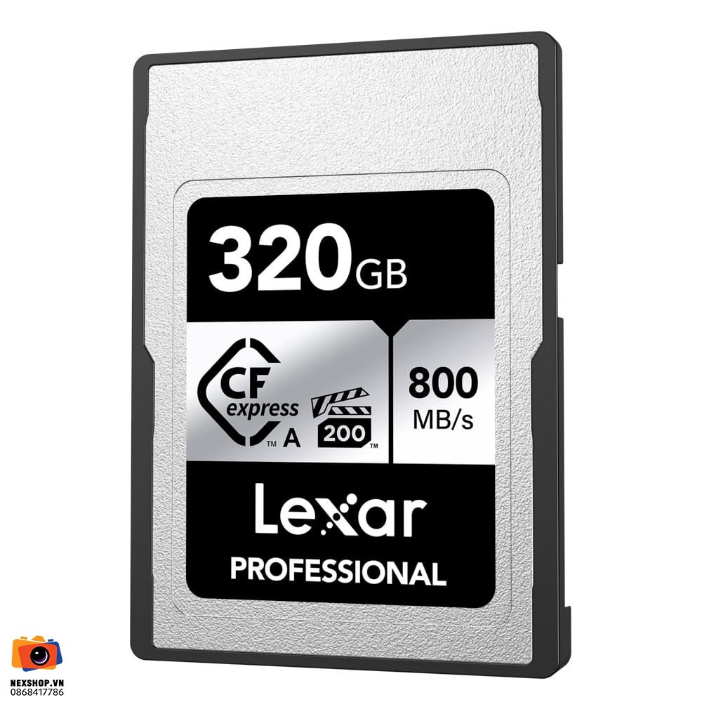 Thẻ nhớ Lexar 320GB Professional CFexpress Type A Silver