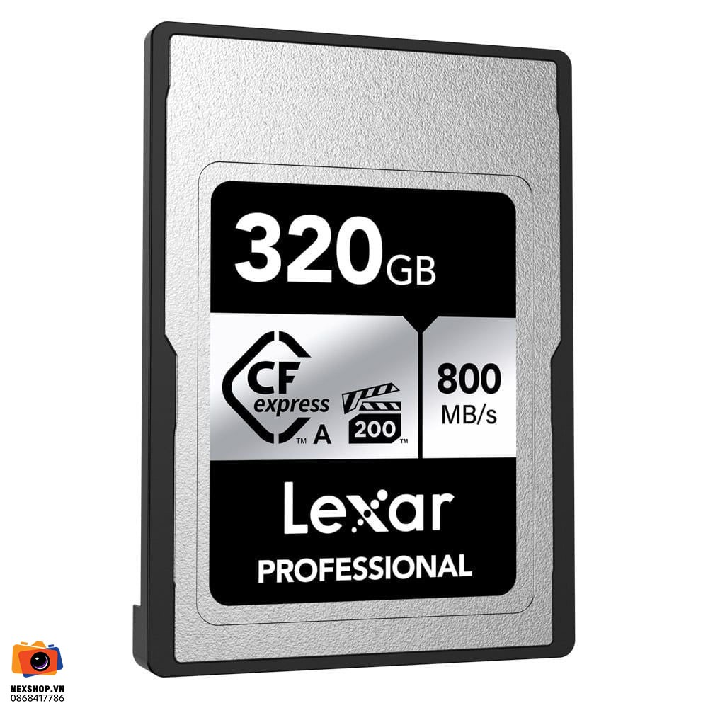 Thẻ nhớ Lexar 320GB Professional CFexpress Type A Silver