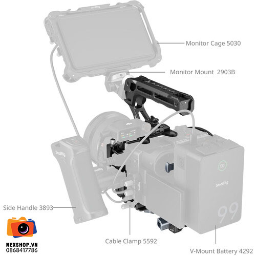 Advanced Cage Kit with Battery Plate for Sony FX2 | Full VAT