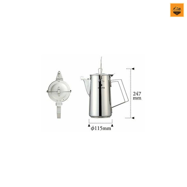 Ấm Đun Nước Snow peak CLASSIC KETTLE 1.8L, CS-270R | Chính hãng