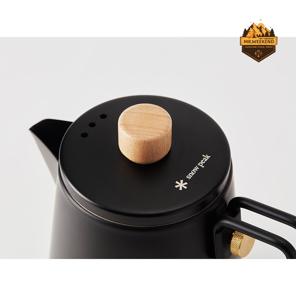 Ấm Snow Peak Field Barista Kettle Black Online Edition , CS-115R-EC | Chính hãng