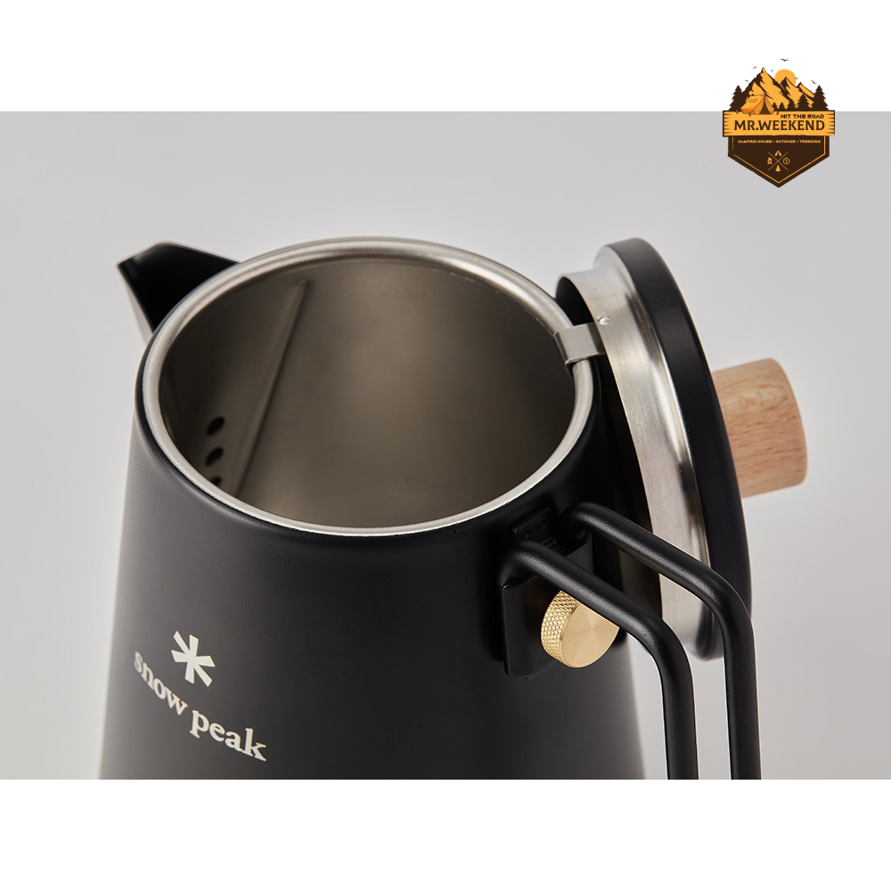 Ấm Snow Peak Field Barista Kettle Black Online Edition , CS-115R-EC | Chính hãng