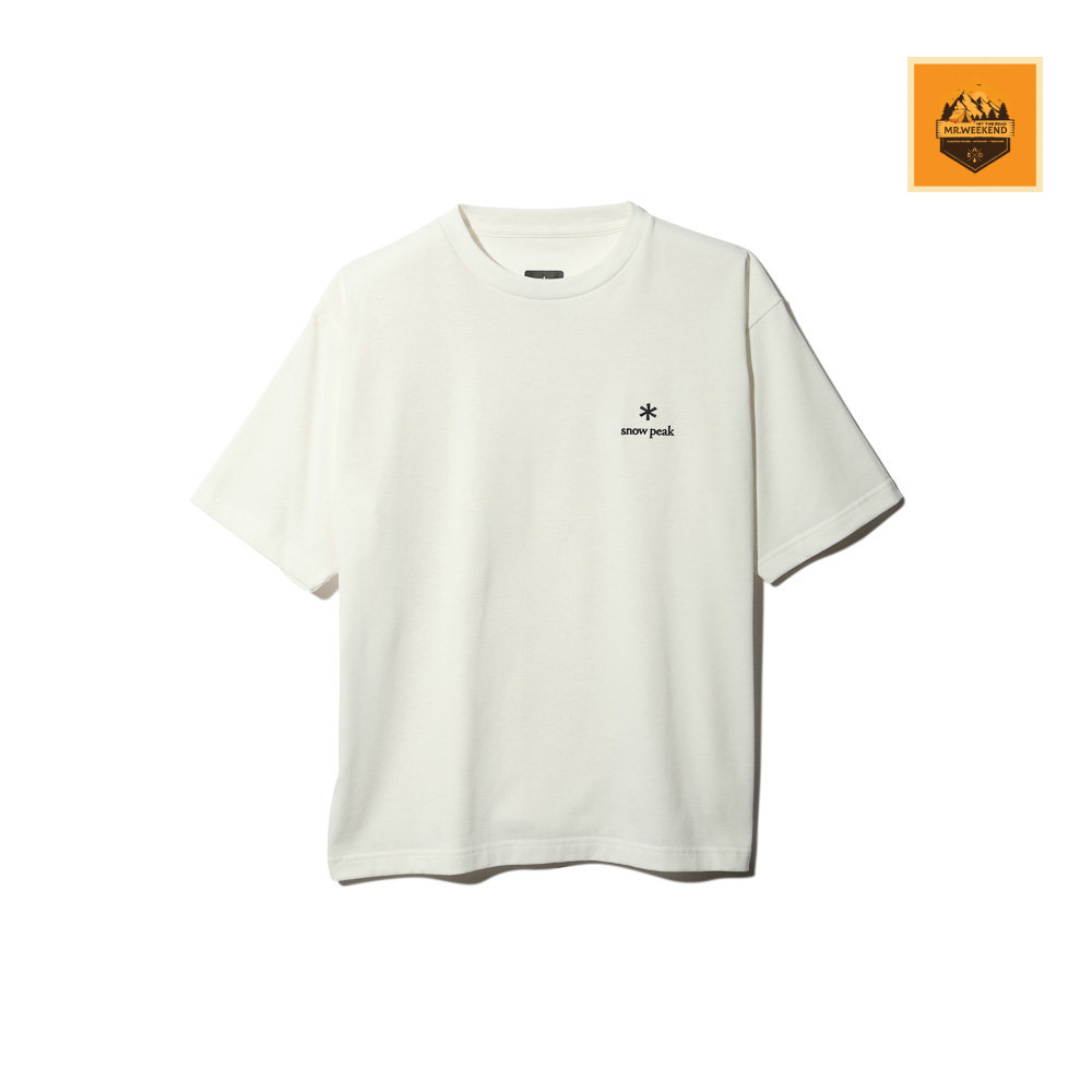 Áo Thun Snow Peak One Point Logo T Shirt White | Chính hãng