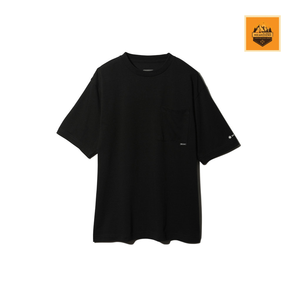 Áo Thun Snow Peak Pocket T shirt Black | Chính hãng