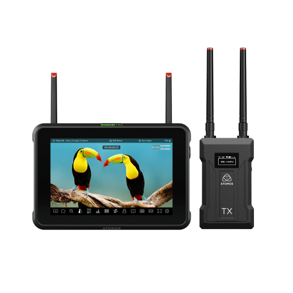 Atomos Shinobi 7 RX Monitor & Receiver + TX Transmitter Bundle | - chi tiết sản phẩm