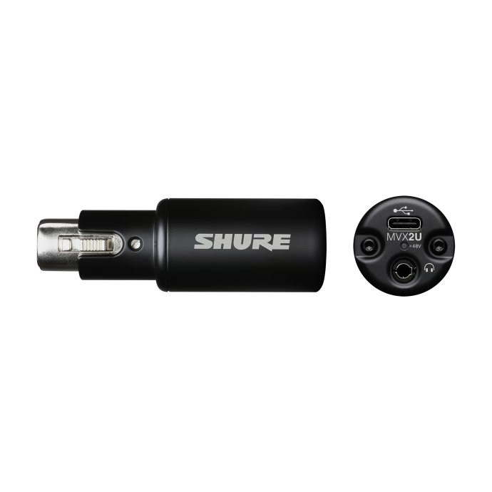 Audio Interface Shure MVX2U XLR sang USB-C | Chính hãng