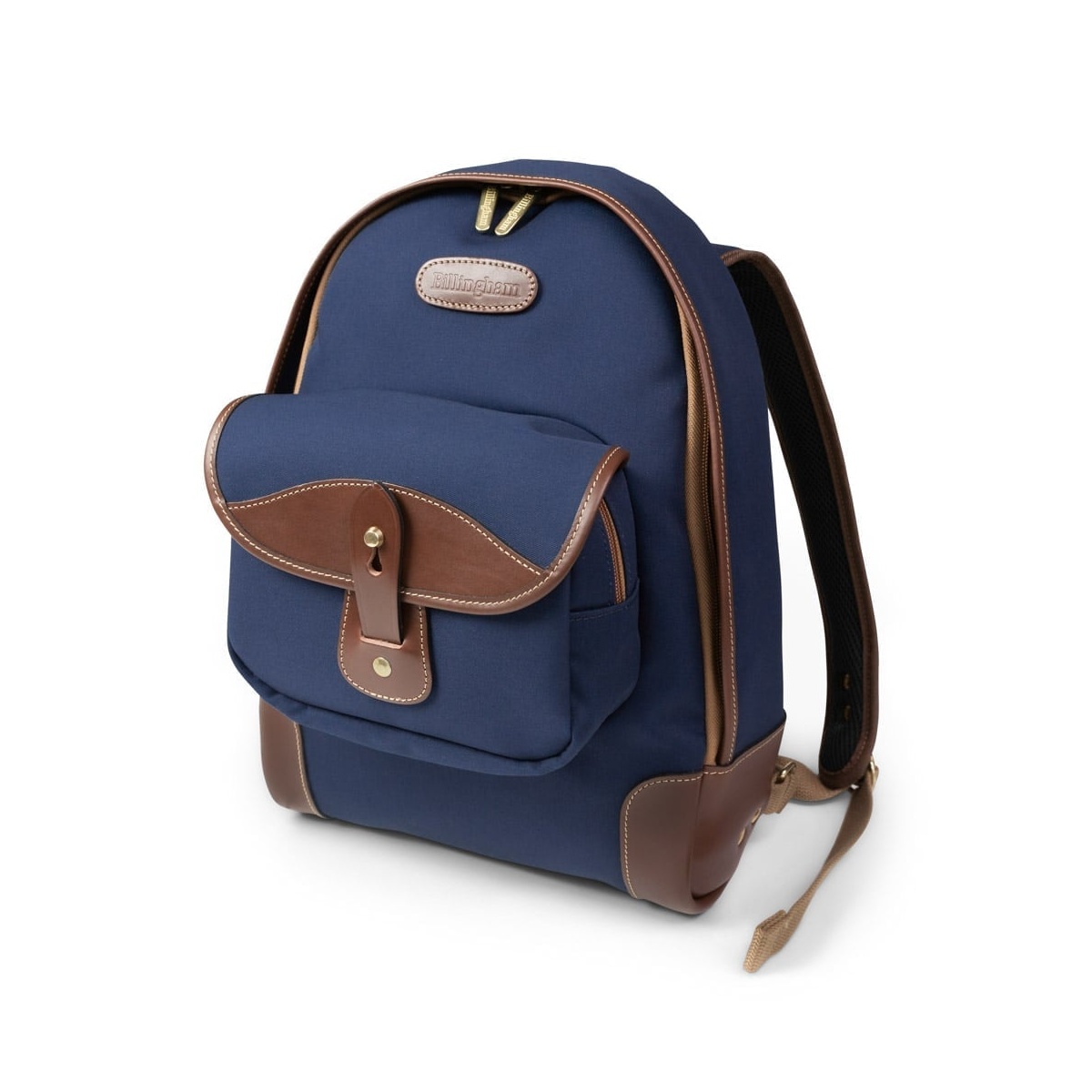 Balo máy ảnh Billingham 35 Rucksack - Navy/ Chocolate | Chính hãng | Fullvat