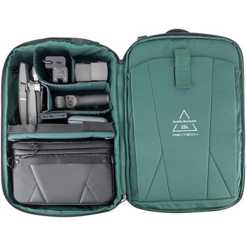 Balo máy ảnh PGYTECH OneMo Backpack 25L New + Túi đeo chéo Shoulder (Twilight Black) | Chính hãng