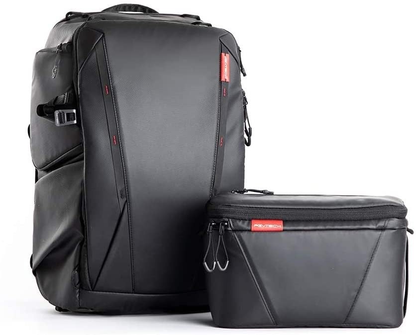 Balo máy ảnh PGYTECH OneMo Backpack 25L New + Túi đeo chéo Shoulder (Twilight Black) | Chính hãng