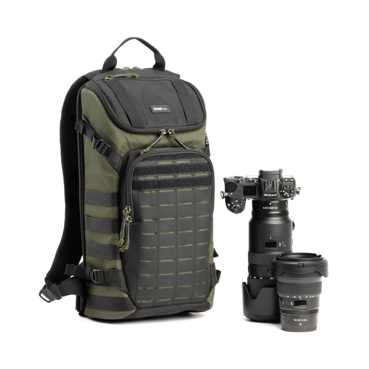 Balo máy ảnh Think Tank DarkLight Backpack 14L Montane Green | Chính hãng | Fullvat