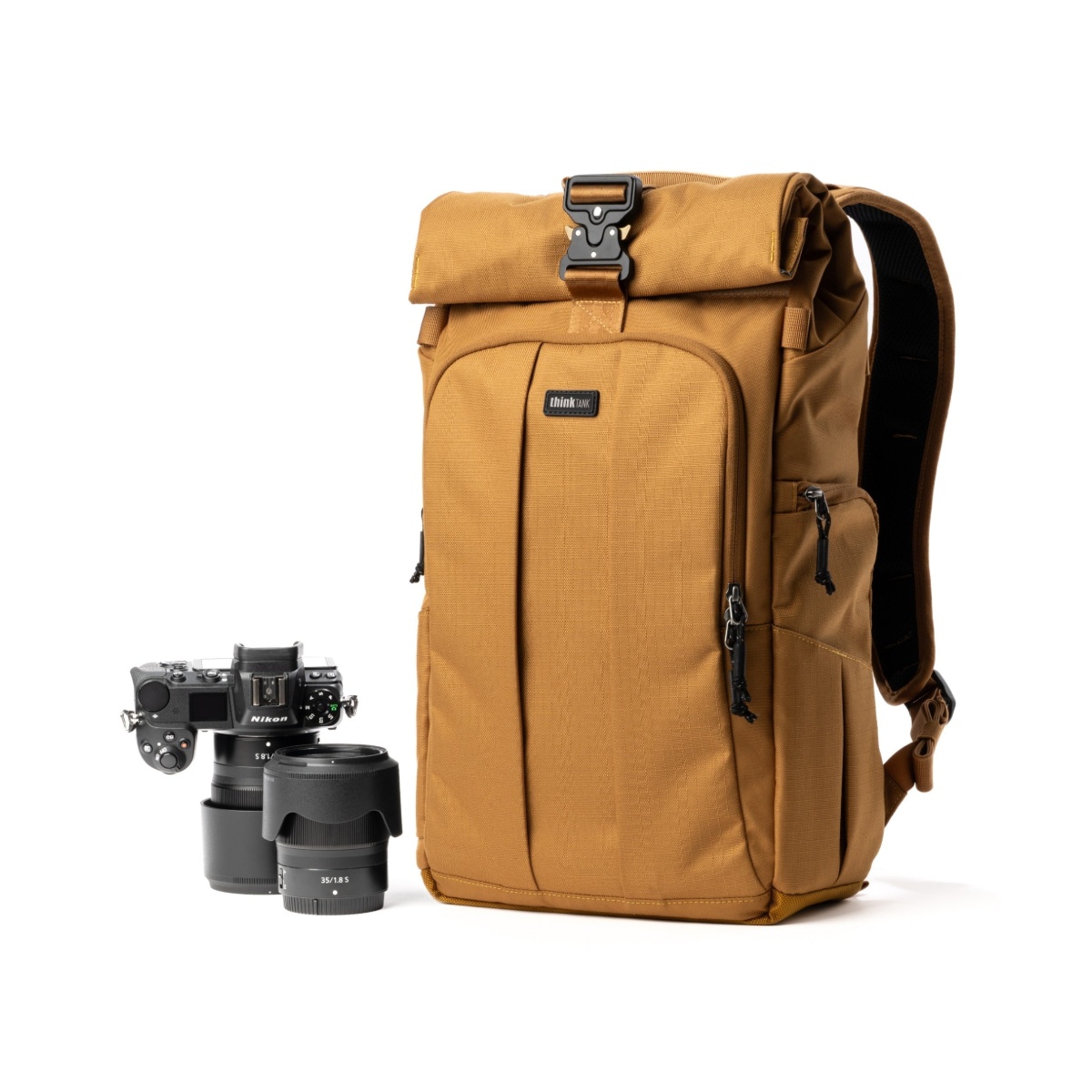 Balo máy ảnh Think Tank FocusPoint Rolltop 22L Golden Hour | Chính hãng | Fullvat