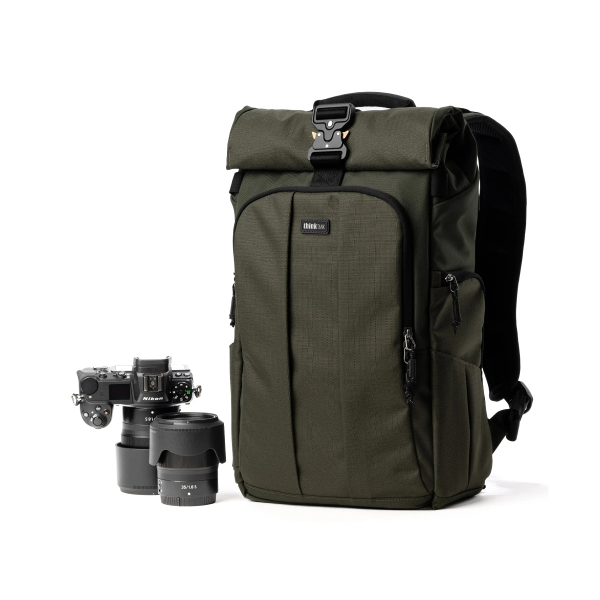 Balo máy ảnh Think Tank FocusPoint Rolltop 22L Greenway | Chính hãng | Fullvat