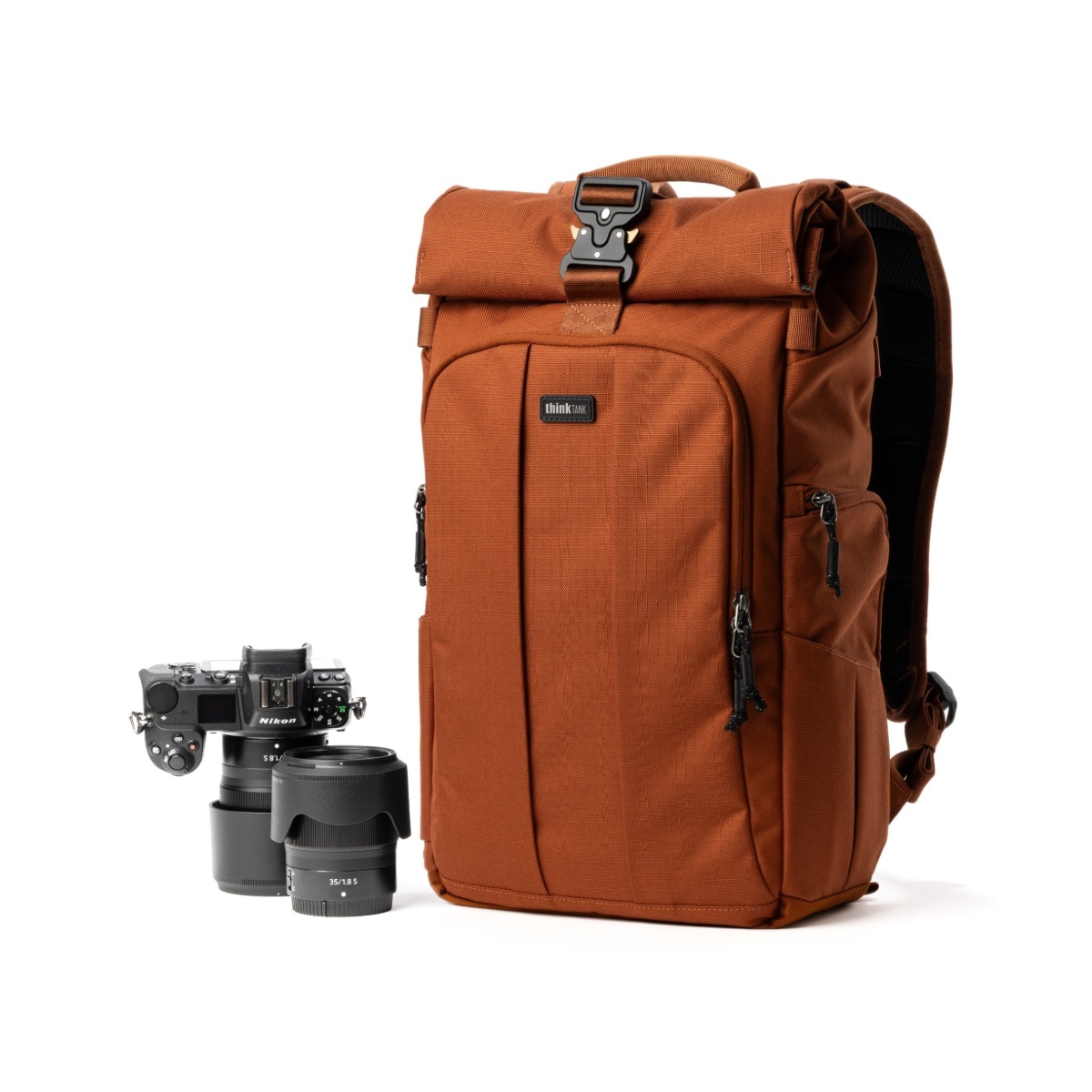 Balo máy ảnh Think Tank FocusPoint Rolltop 22L Urban Rust | Chính hãng | Fullvat