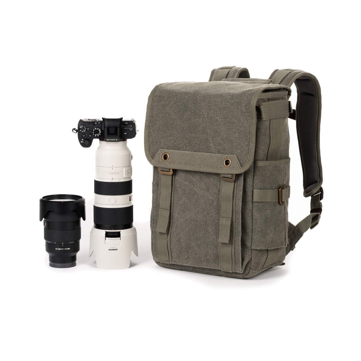 Balo máy ảnh Think Tank Retrospective Backpack 15 - Pinestone | Chính hãng | Fullvat