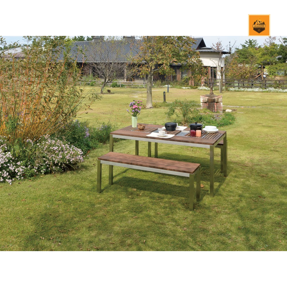 Bàn Snow peak Garden bench, GF-005 | Chính hãng