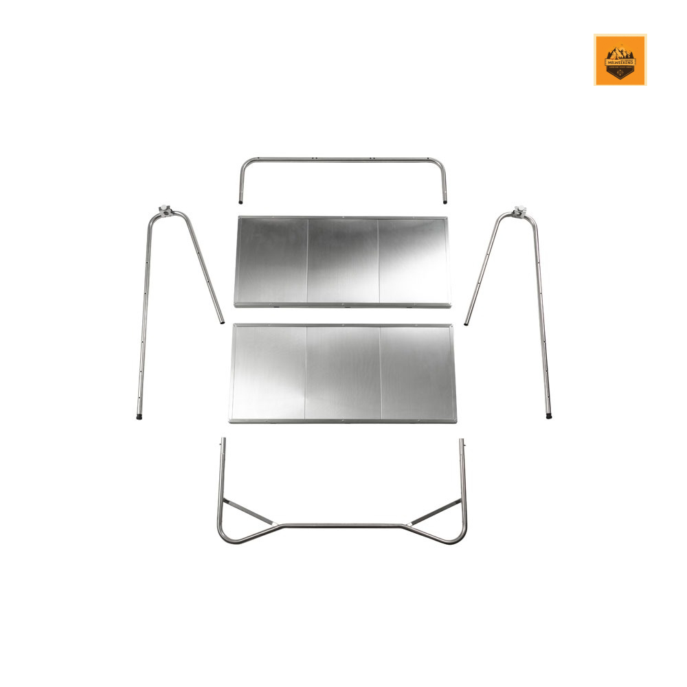 Bàn bếp Snow peak Stainless Steel Kitchen Table, LV-310 | Chính hãng