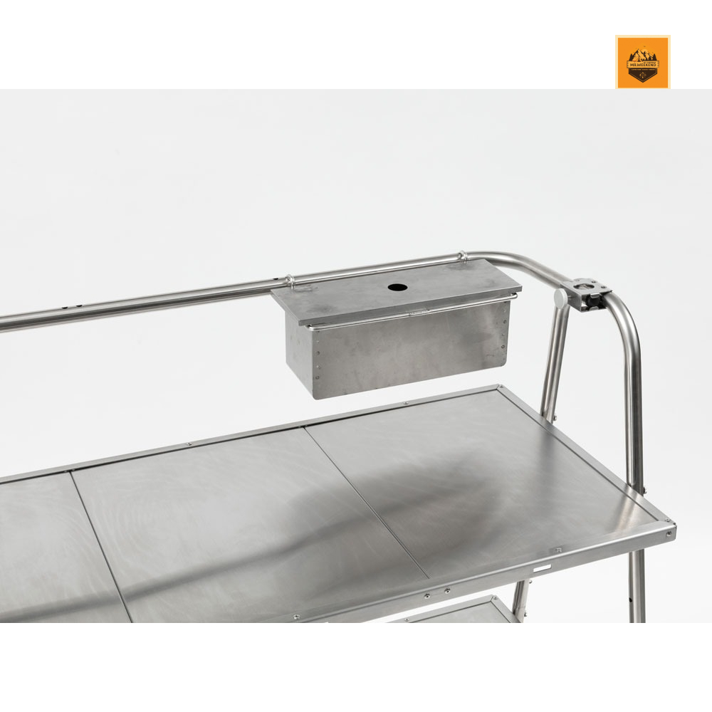 Bàn bếp Snow peak Stainless Steel Kitchen Table, LV-310 | Chính hãng