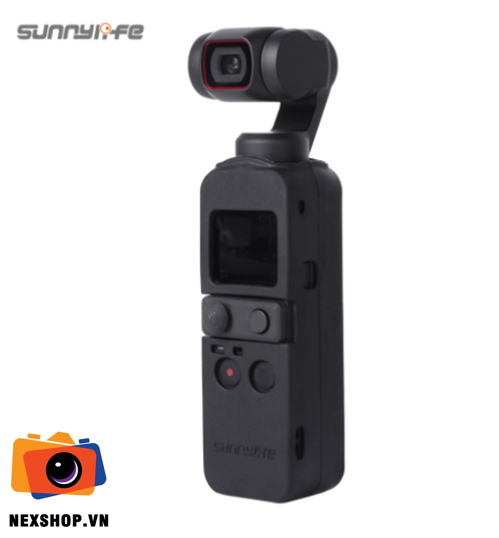 Bao silicon cho DJI Pocket 2 Gimbal Camera | Màu đen | Sunnylife