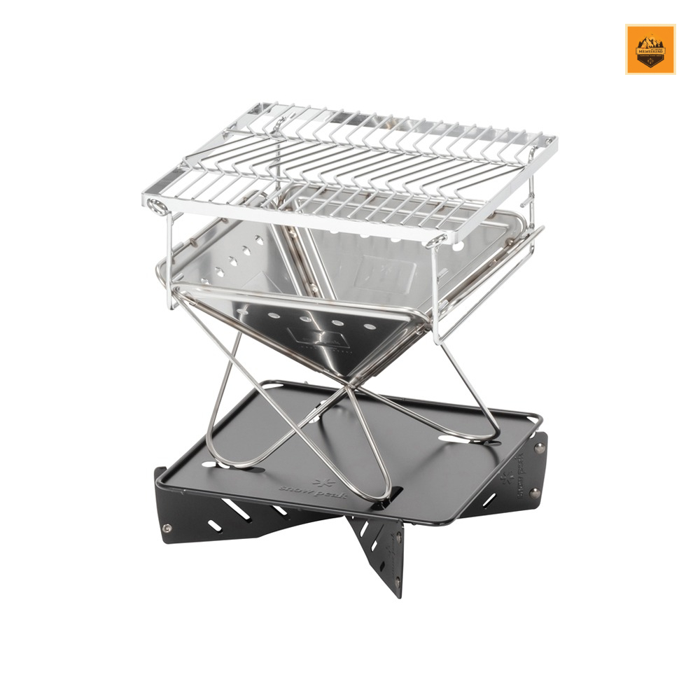 Bếp Củi Snow peak Pack & Carry S Fireplace, ST-031R | Chính hãng