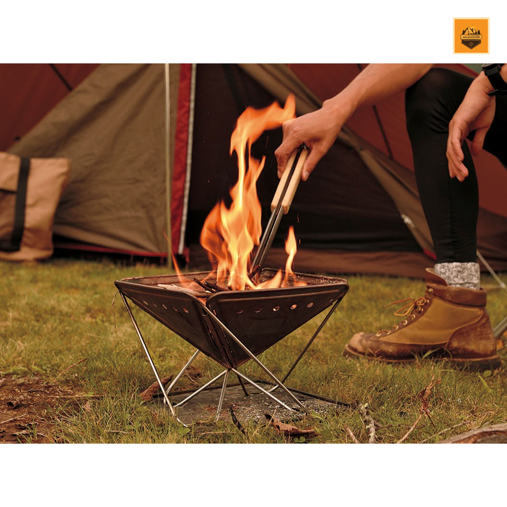 Bếp Củi Snow peak Pack & Carry S Fireplace, ST-031R | Chính hãng