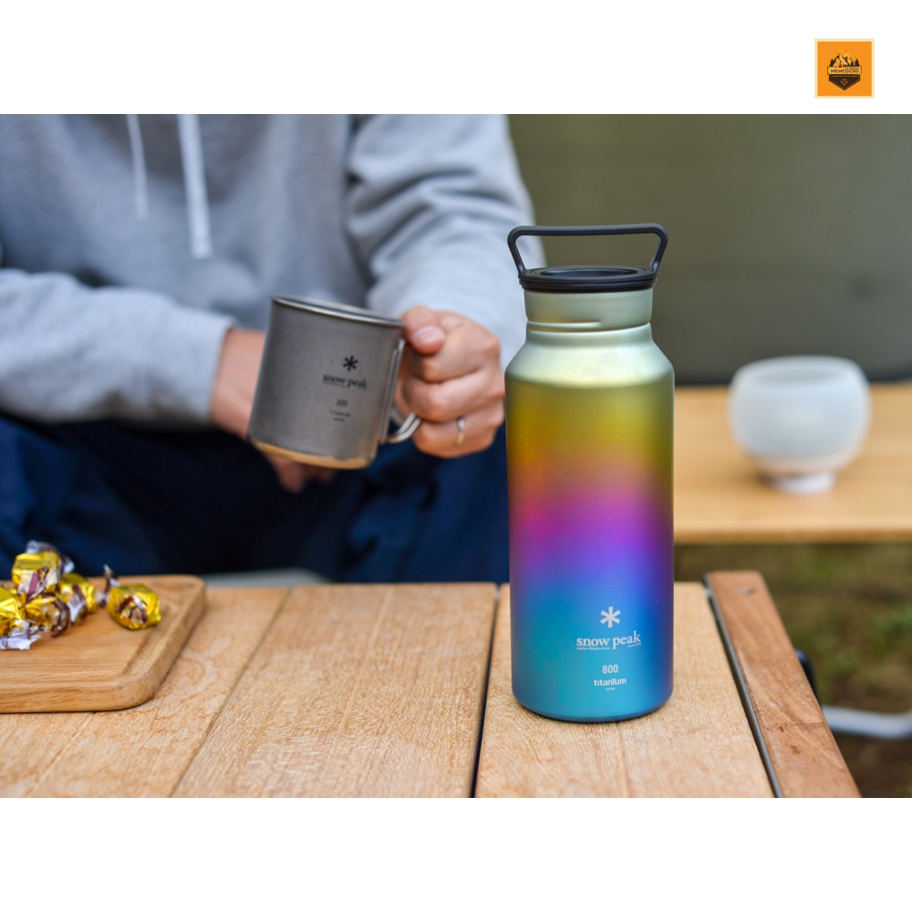 Bình Snow peak Titanium Aurora Bottle, TW-800 | Chính hãng