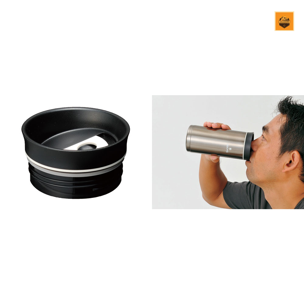 Bình giữ nhiệt Snow peak Kanpai Bottle 500ml Dark Silver, TW-071R-DS | Chính hãng