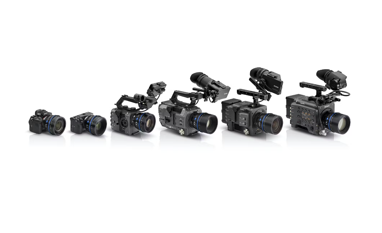 Bộ 6 ống kính Cine Zeiss Nano Prime ngàm Sony E/ Feet