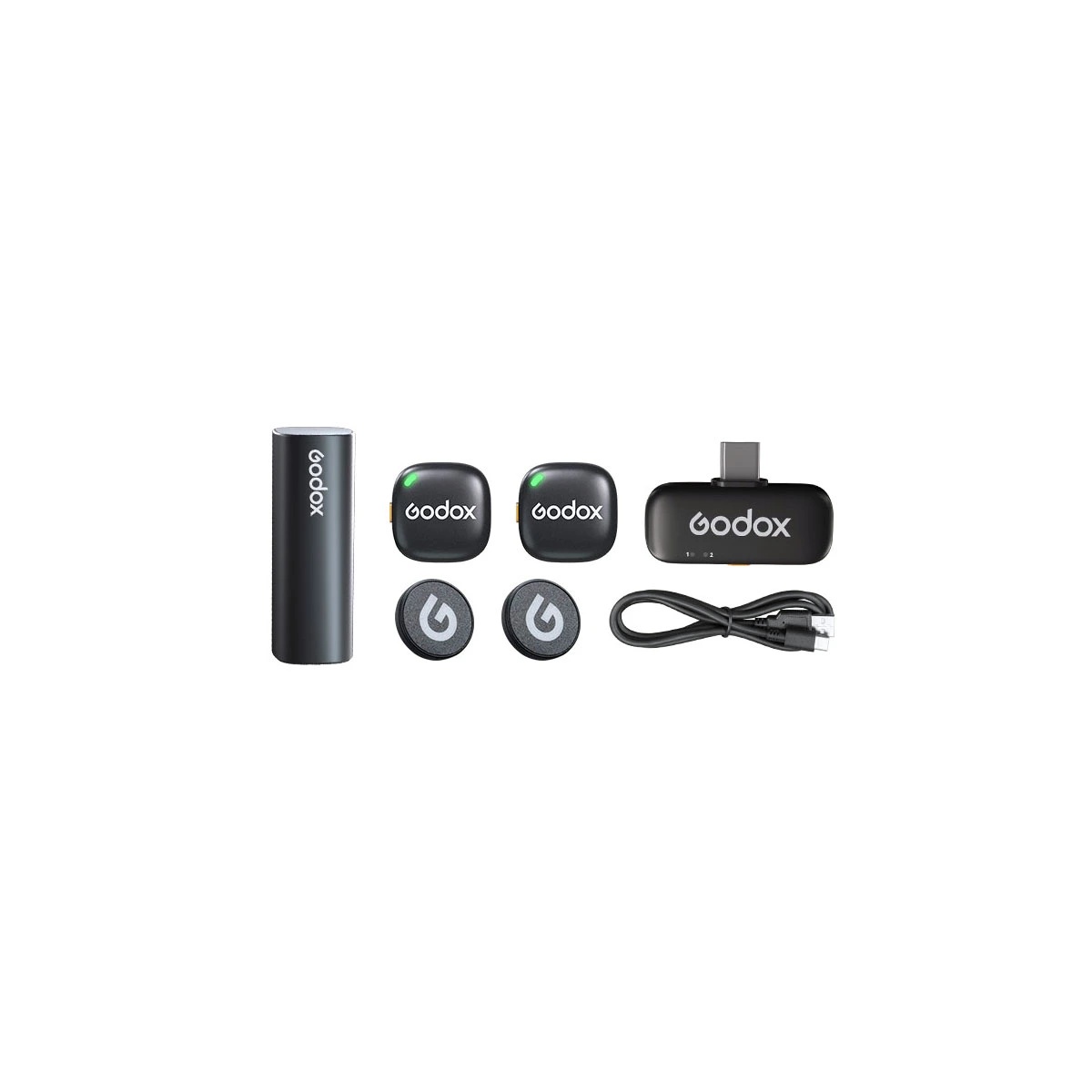Bộ Microphone không dây Godox - C01 Kit 2 | Chính hãng | Fullvat