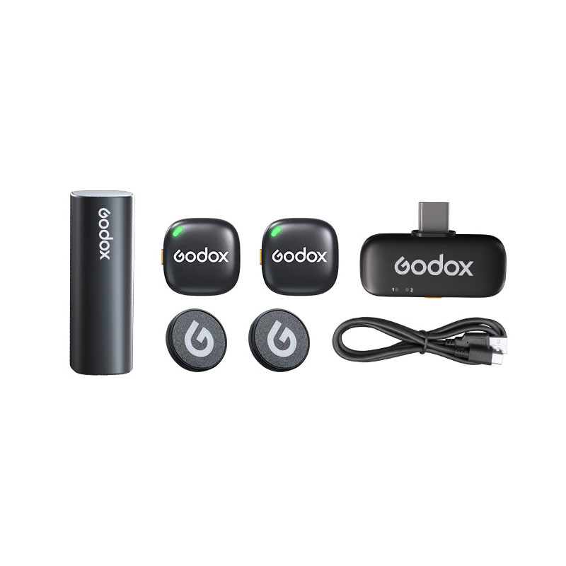 Bộ Microphone không dây Godox - C01 Kit 2 | Chính hãng