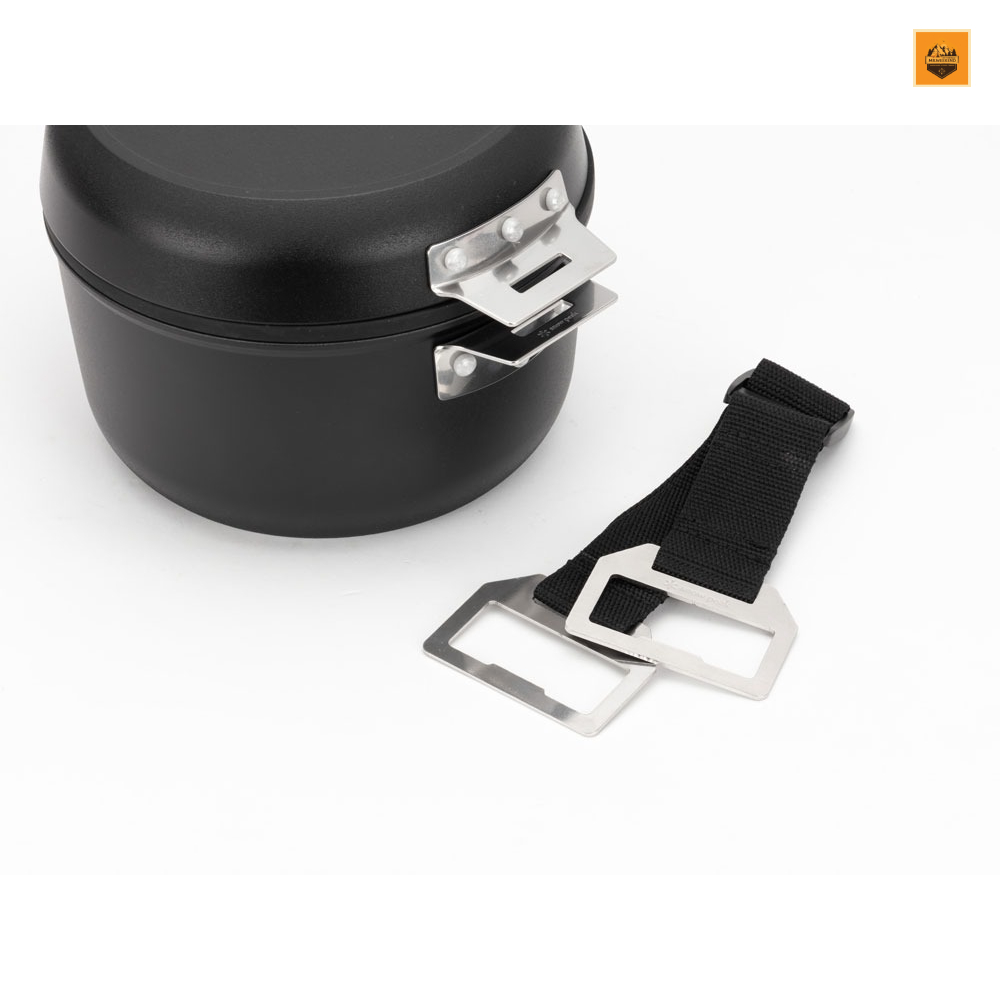 Bộ Nồi Chảo Nấu Snow peak HOME&CAMP Cooker 19, CS-019 | Chính hãng