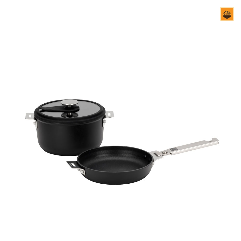 Bộ Nồi Chảo Nấu Snow peak HOME&CAMP Cooker 19, CS-019 | Chính hãng