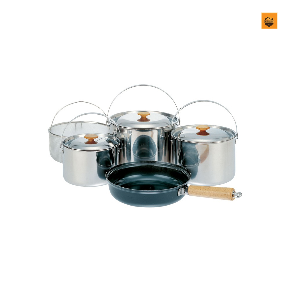Bộ Nồi Nấu Snow peak Field Cooker PRO.1, CS-021 | Chính hãng