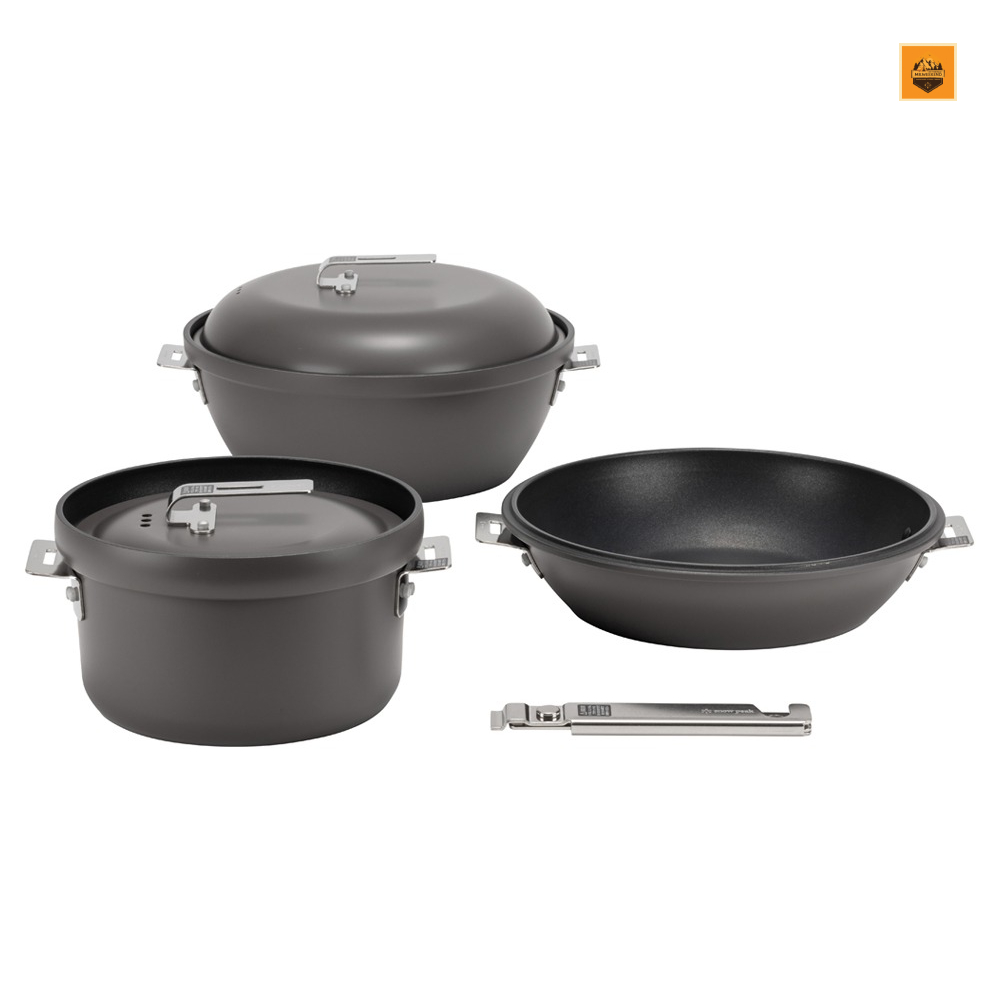 Bộ Nồi Nấu Snow peak Field Cooker Pro, CS-600 | Chính hãng