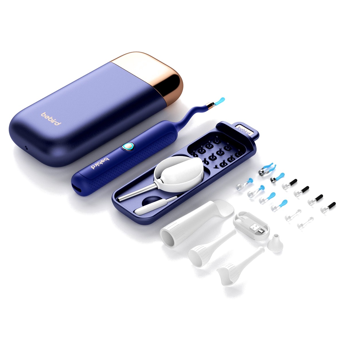 Bộ Quà Tặng Gia Đình 3 Máy Lấy Ráy Tai Camera Nội Soi Bebird Plus 2 & Complete Gift Bundle | Hàng sắp về - Nhận đặt trước
