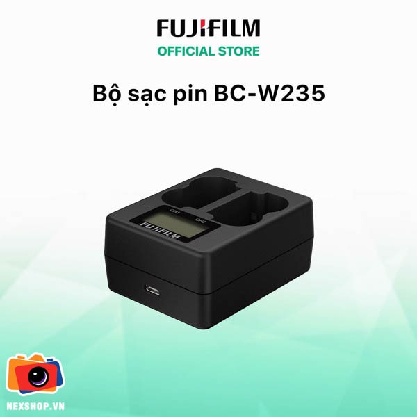 Bộ Sạc Fujifilm BC-W235 Dual Battery Charger | Hàng chính hãng
