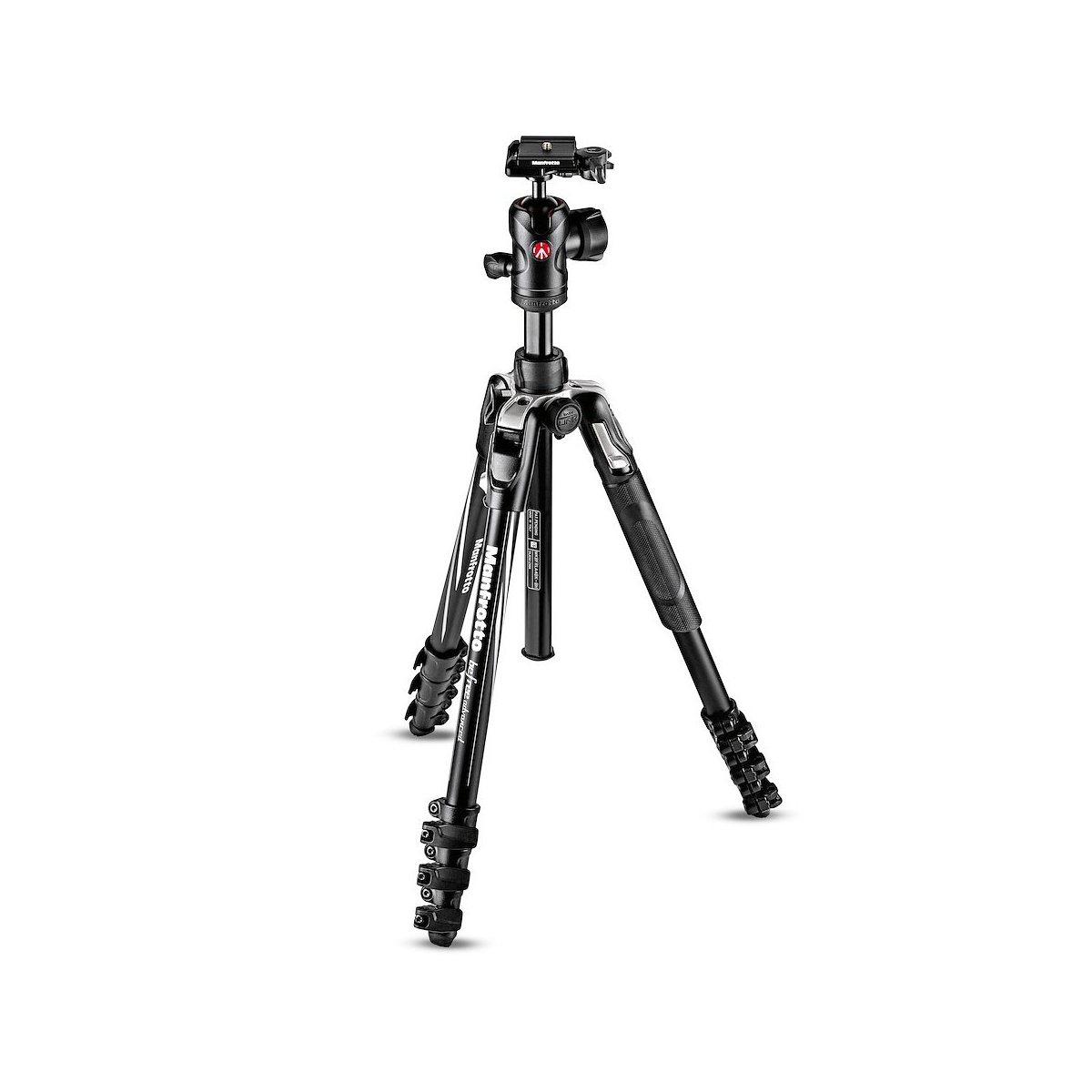 Bộ chân máy Manfrotto Befree Advanced Aluminum Tripod with Ball Head (Lever Locks, Black) | Chính hãng | Fullvat