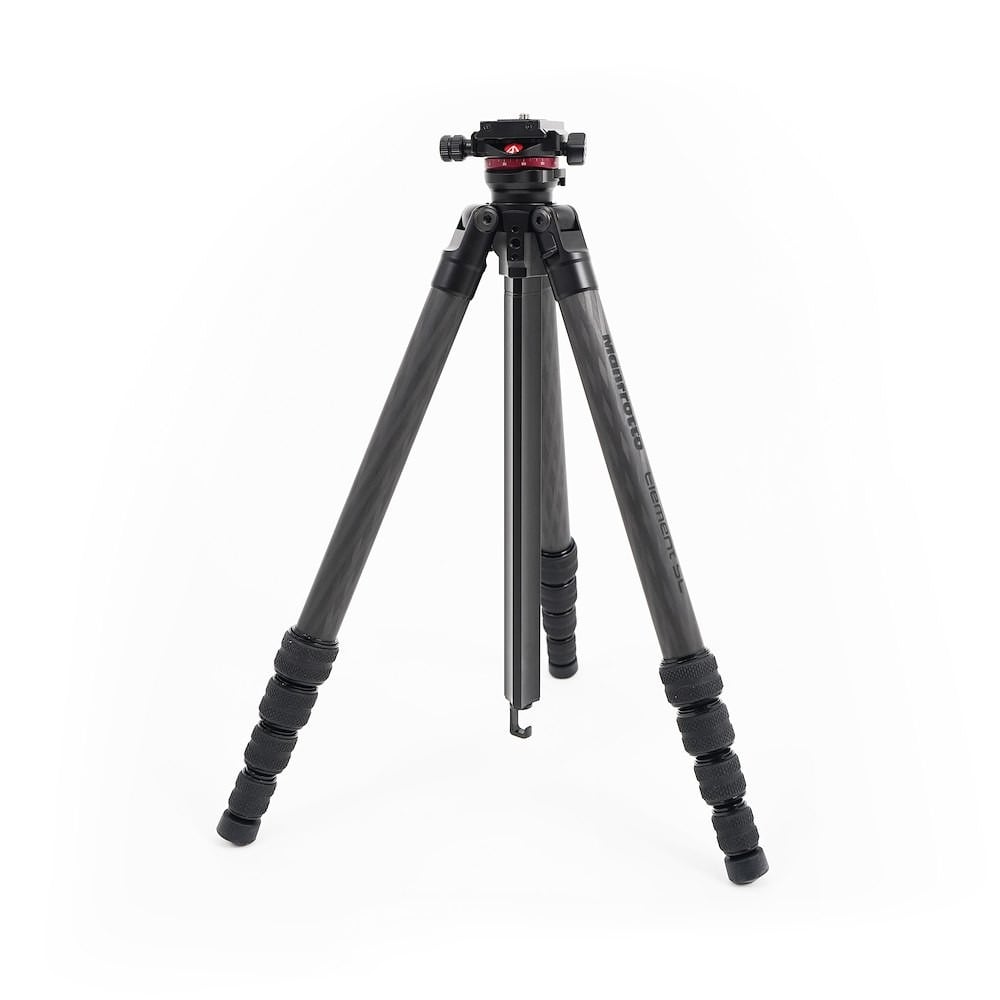 Bộ chân máy Manfrotto Element Super Light Tripod with Ball Head Carbon Fiber (Twist Lock)