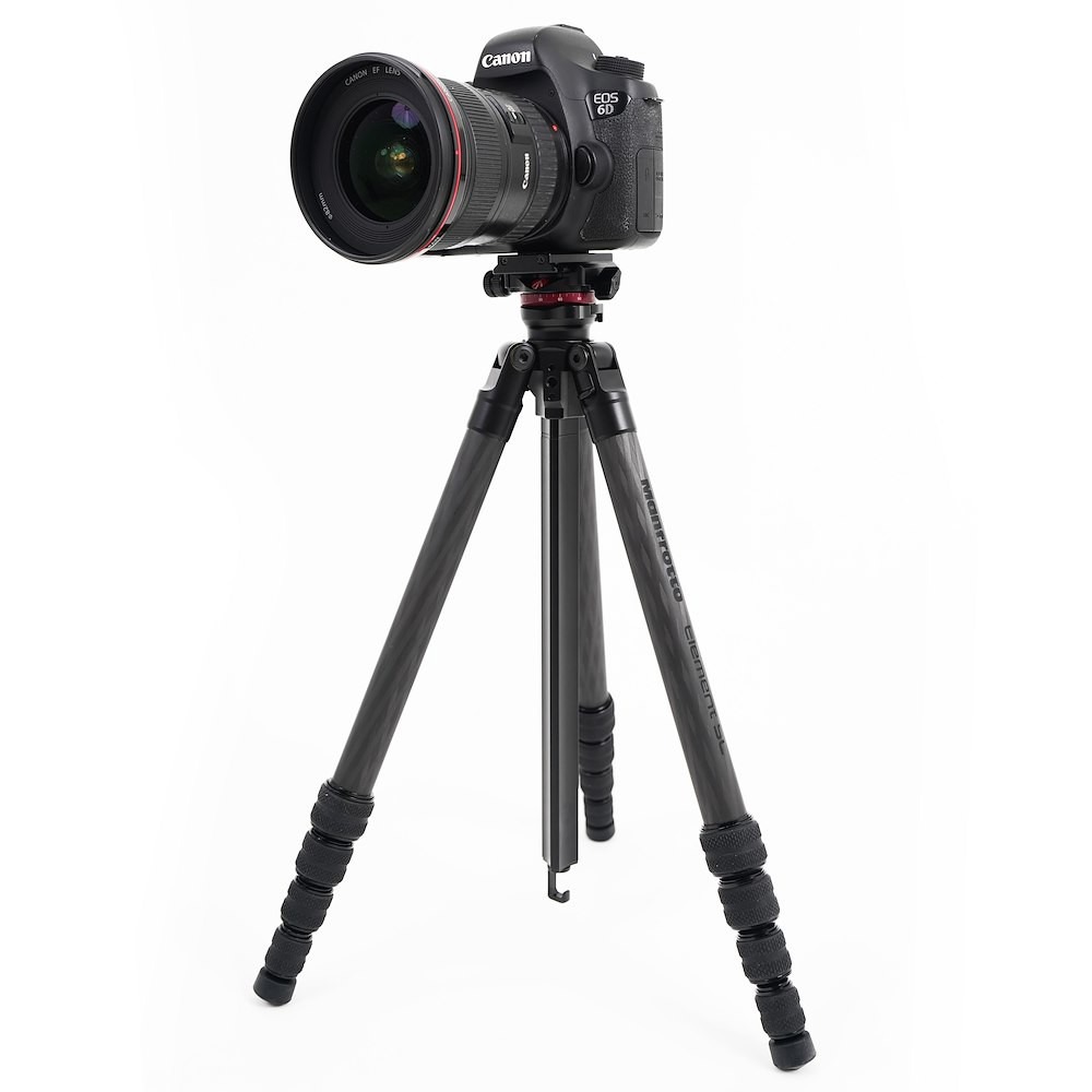 Bộ chân máy Manfrotto Element Super Light Tripod with Ball Head Carbon Fiber (Twist Lock)
