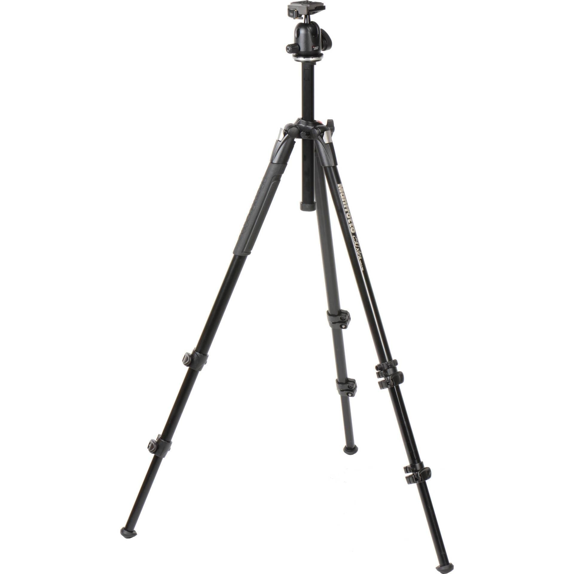 Bộ chân máy ảnh Manfrotto 290 Xtra Aluminium 3-Section Tripod Kit & Ball Head