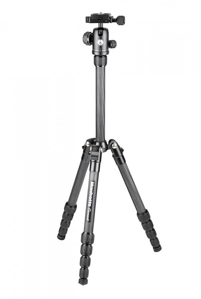 Bộ chân máy ảnh Manfrotto Element Carbon Fiber Tripod Black (Small)