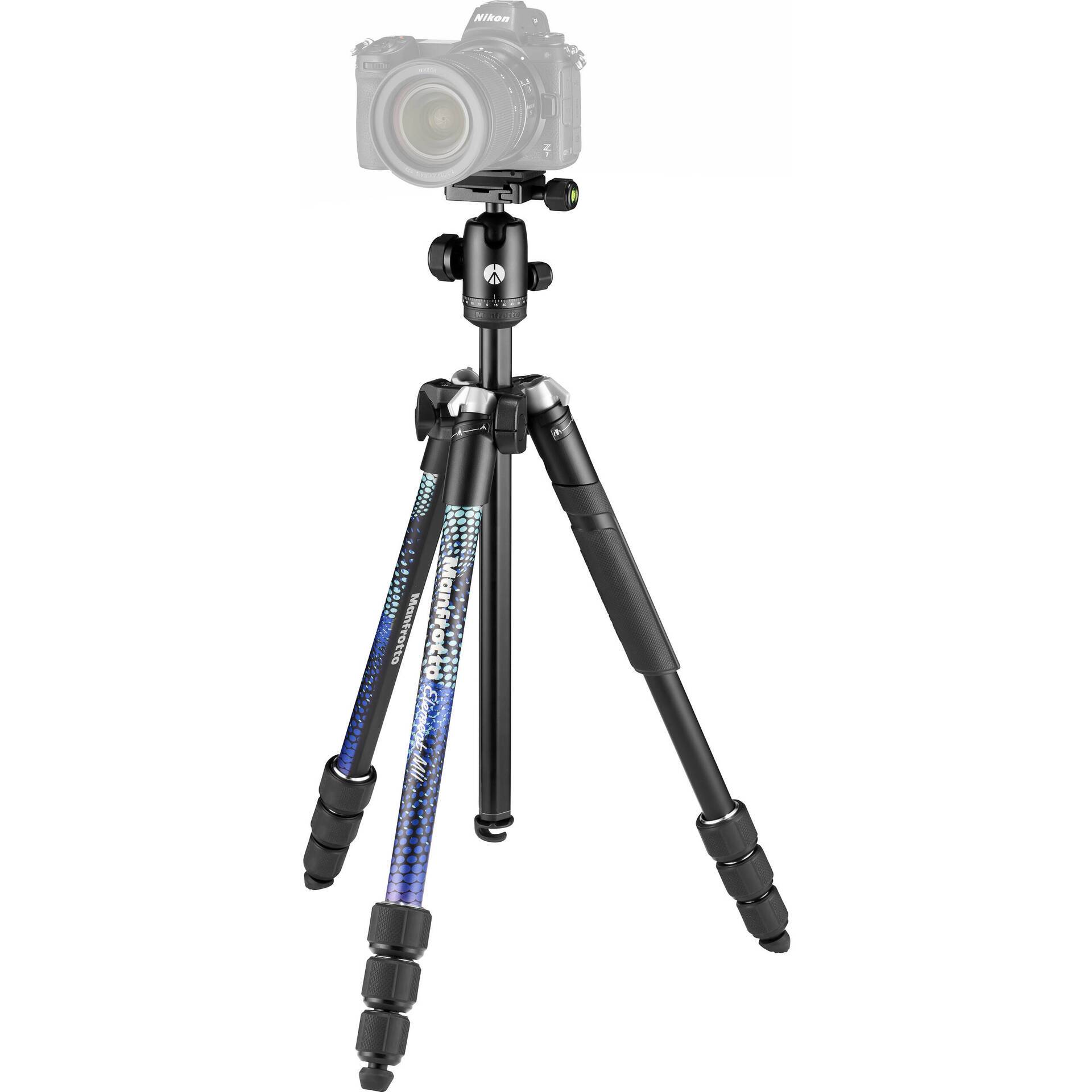 Bộ chân máy ảnh Manfrotto Element Mark II Aluminium 4-Sections Tripod