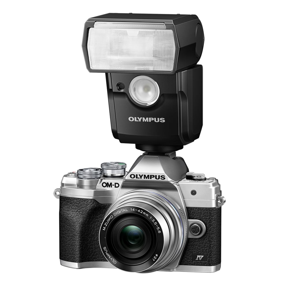 Bộ máy ảnh OM SYSTEM OM-D E-M10 Mark IV kèm ống kính M.Zuiko Digital ED 14-42mm F3.5-5.6 EZ (Black)