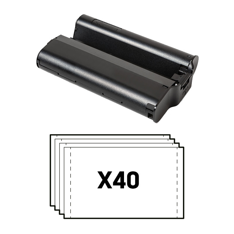 Bộ mực + giấy in ảnh Kodak PHC-40 (40 tờ 10x15cm) | Chính hãng - thiet ke va phu kien