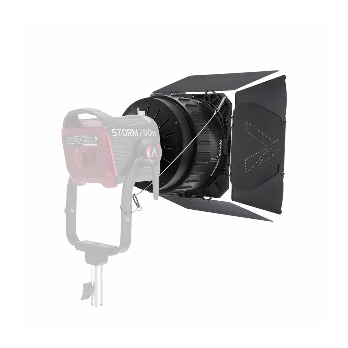 Bộ thấu kính Aputure CF10 Fresnel & Barn Doors Kit | Chính Hãng | Fullvat