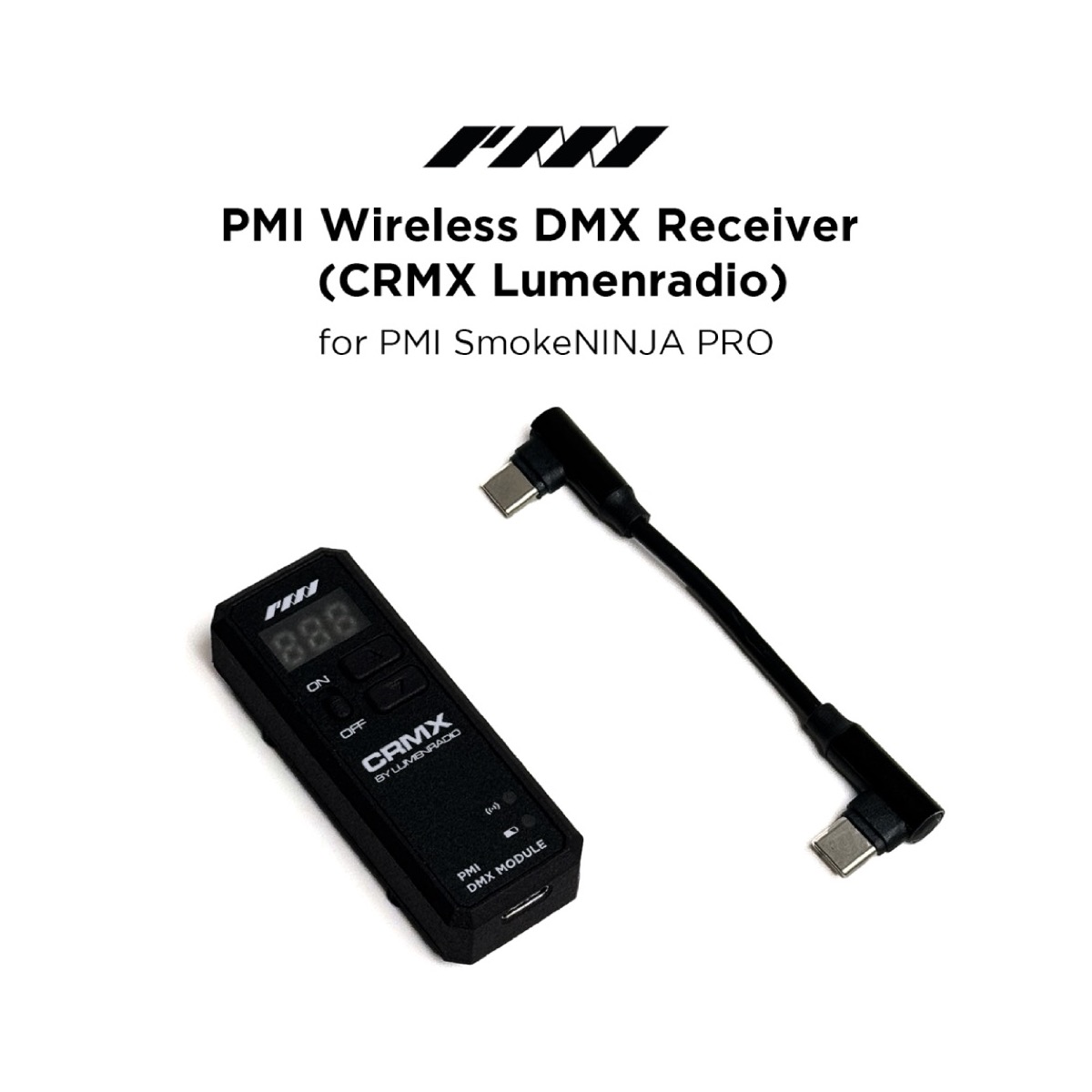 Bộ thu tín hiệu DMX không dây PMI Wireless DMX Receiver CRMX | Chính Hãng | Fullvat