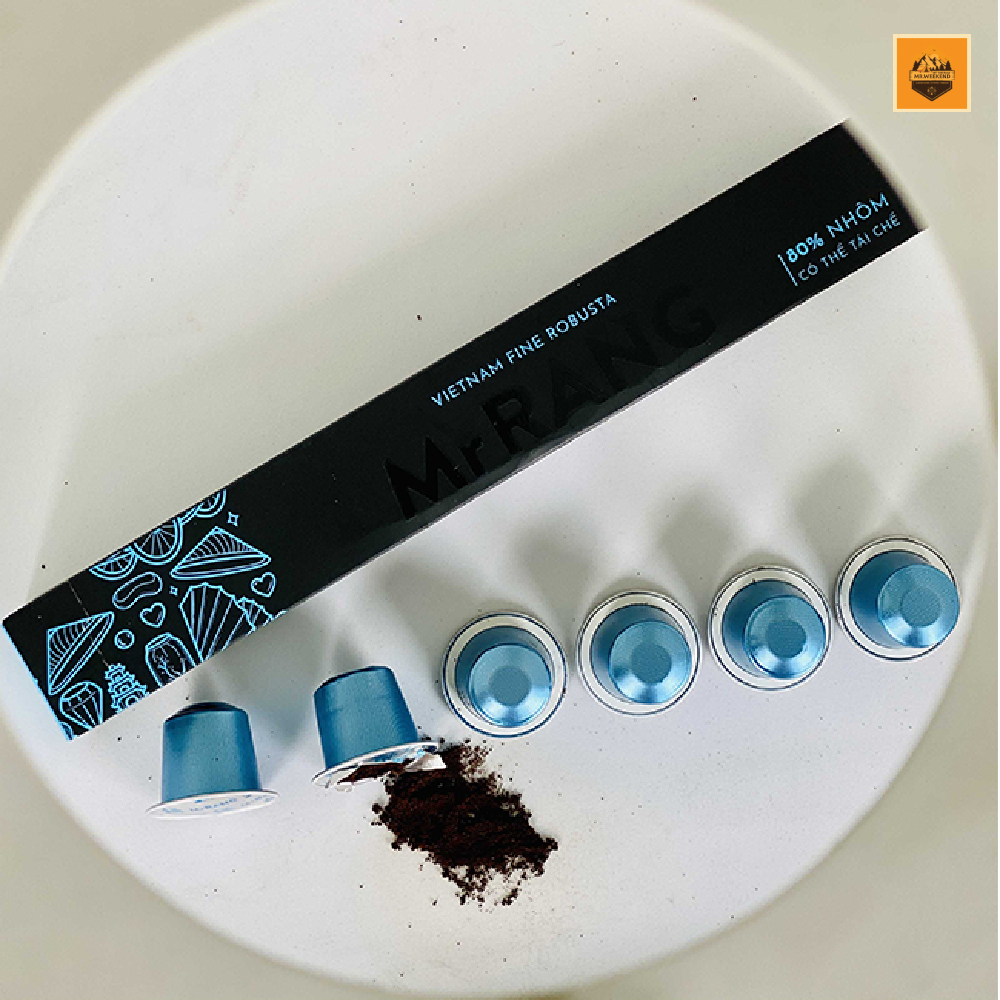Cà phê viên nén Mr. Rang Fine Robusta (10viên/hộp)