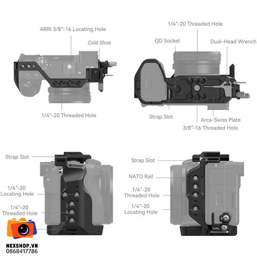 Cage Kit for Sony Alpha 6700 | Full VAT
