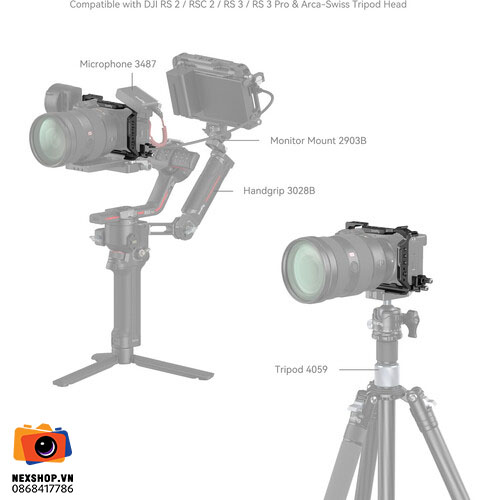 Cage Kit for Sony Alpha 6700 | Full VAT