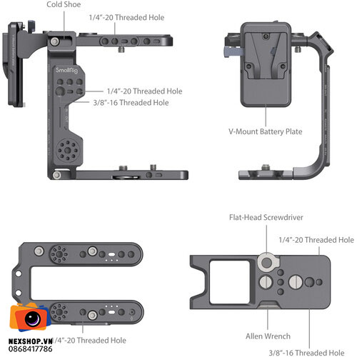 Cage Kit for Sony FX6 | Full VAT - chi tiết 4